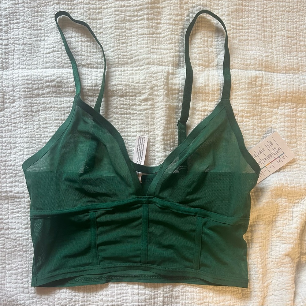 Auden Unlined Long Line Bralette
